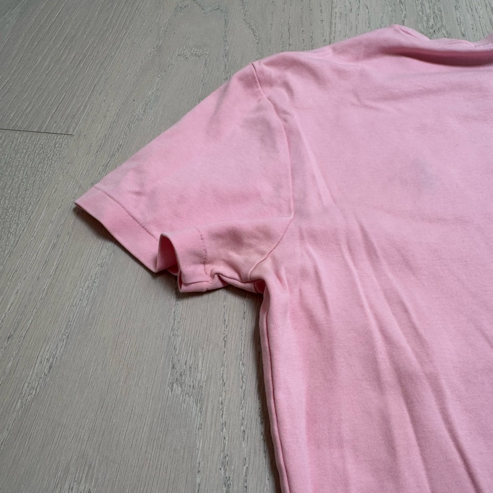 Ralph Lauren Light Pink Tee Custom Slim Fit Size Medium - Picture 6 of 8